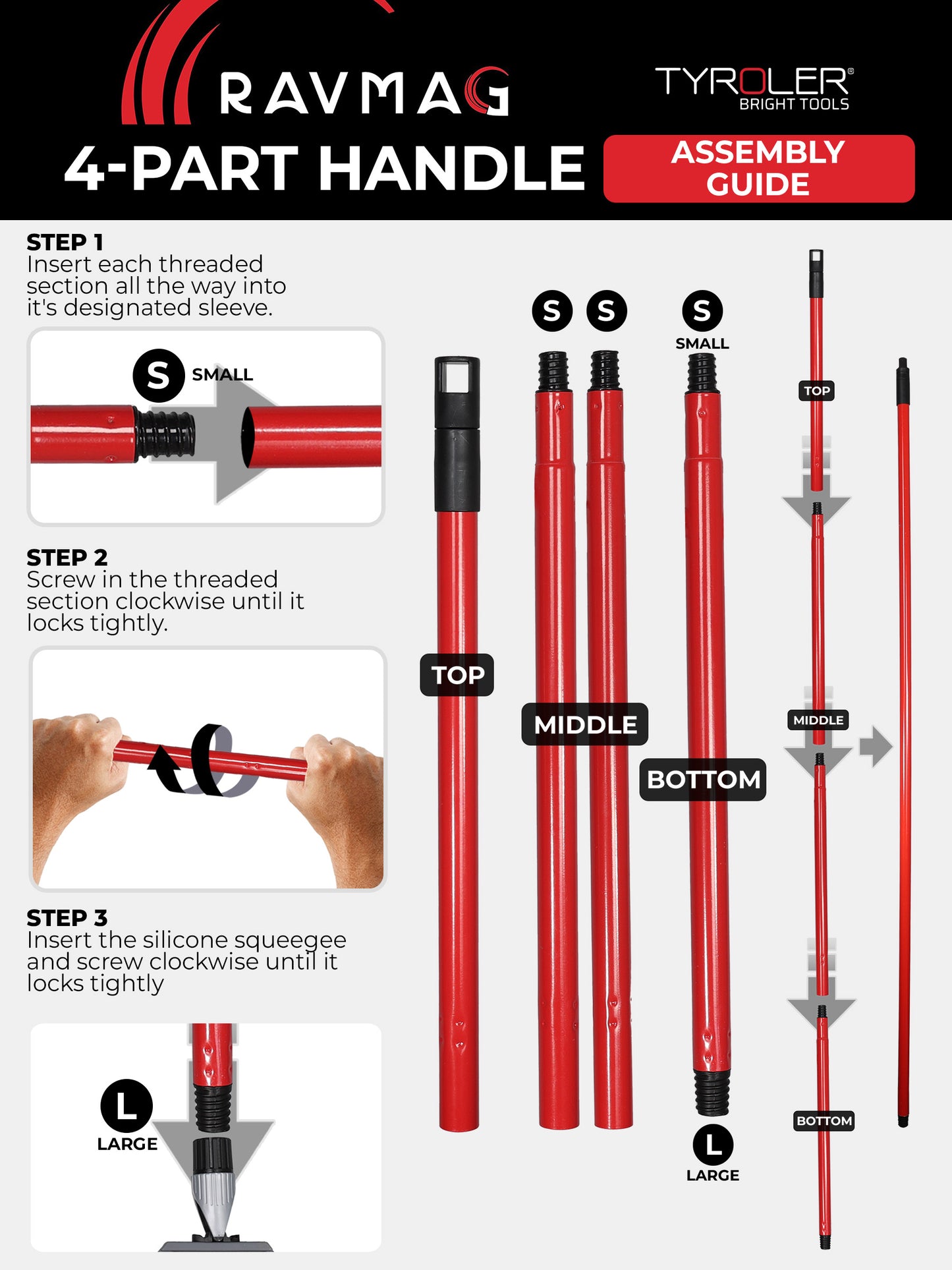 Patented Silicone Floor Mop