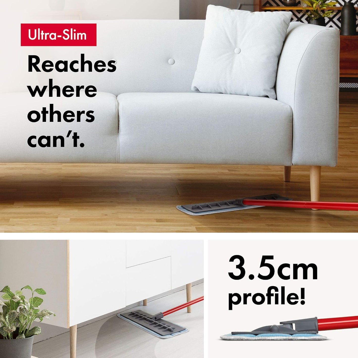 Patented Silicone Floor Mop