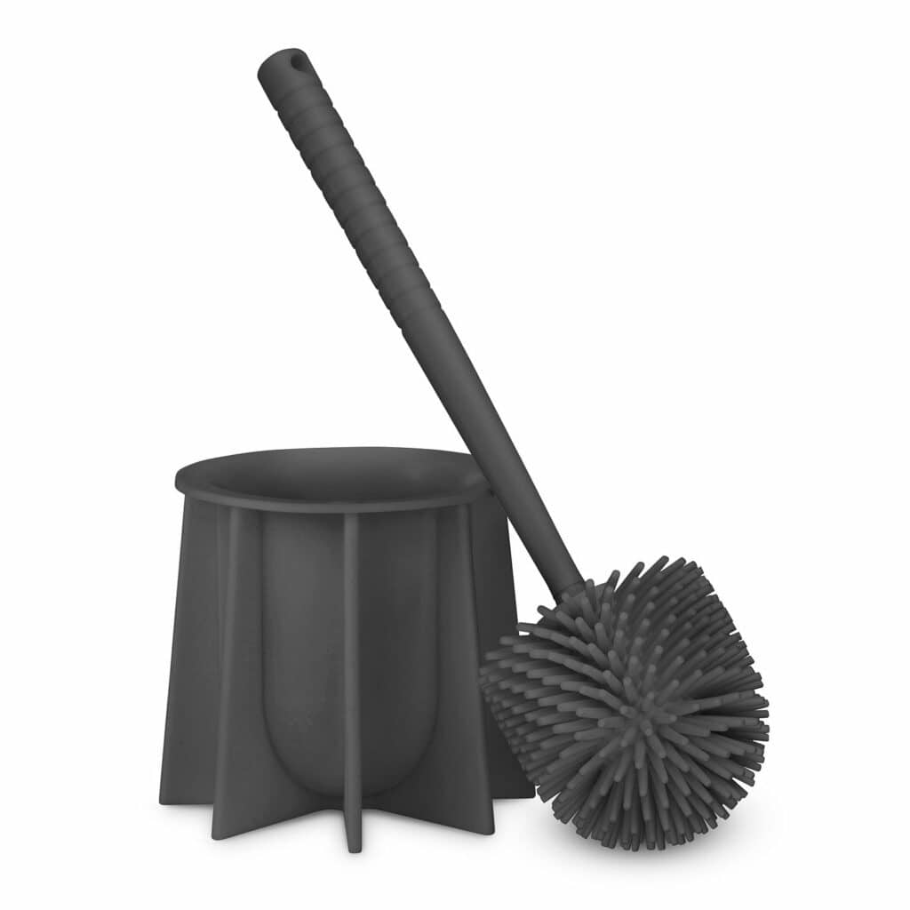 Silicone Toilet Brush Grey