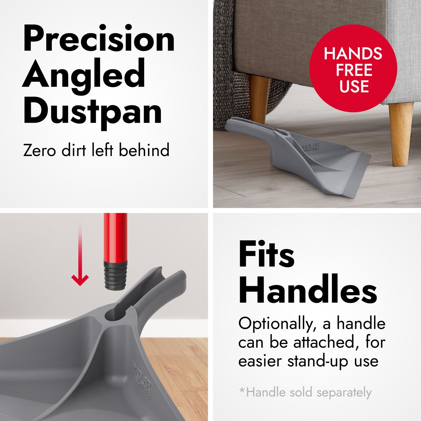 Silicone Handheld Dustpan
