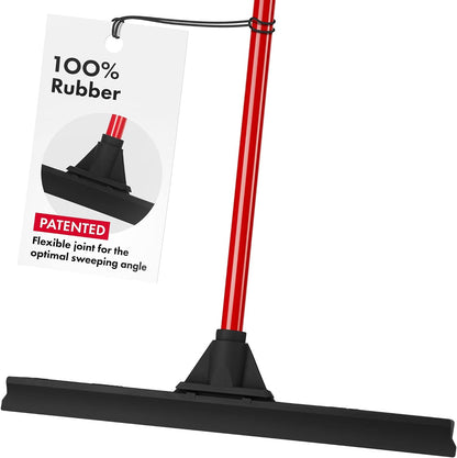 Rubber Floor Squeegee 17-Inch Single Cast Blade